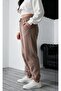 Women's Winter 3-Thread Fleece Lined Casual Basic Sweatpants with Elastic Cuffs - 6