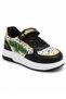 Children's Sports Shoes with Black Velcro and Keychain Gift