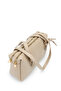 Double Compartment Belt Detailed Women's Shoulder Bag Venus Beige - 5