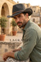 Special Design Men's Cowboy Hat with Belt Buckle - 3