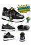Children's Sports Shoes with Black Velcro and Keychain Gift - 5
