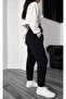 Women's Winter 3-Thread Fleece Lined Casual Basic Sweatpants with Elastic Cuffs - 3