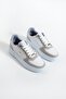 White Men's Sneaker - 6