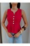 Silver Buckle Bell Vest - 5