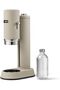 Carbonator Pro Water Carbonator with Glass Bottle, Sand Finish