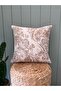 Woven Fabric Beige Ecru Throw Pillow Cover