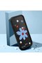 Samsung Galaxy A50/A50S/A30S Compatible Black Silicone Case Colorful Flower Pattern Camera Protected Shock Absorbent - 2