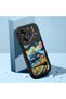 Tecno Pova 6/Pova 6 Pro Compatible Black Silicone Case Starry Night Train and Castle Pattern Camera Protected Shock Absorbing - 2