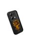 Poco M6 Pro 4g Compatible Black Silicone Case Sunset Beach Pattern Camera Protected Shock Absorbing - 3