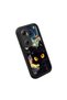Infinix Hot 20 4g Compatible Black Silicone Case Starry Night Black Cat Pattern Camera Protected Shock Absorbing - 3