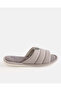 Men Grey Textured Slippers