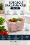 1.6 Lt Storage Container with Strainer Bpa Free Refrigerator & Freezer Compatible Vegetable and Fruit Storage Container