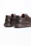 Genuine Leather Men's Walking Shoes Casual Comfort Lace-Up Orthopedic Daily Comfortable Sole Brown Sneaker Palermo - 6