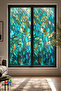 Stained Glass Patterned Self-Adhesive Window Film - 2