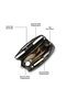 Women's Tory26 3-Compartment Sling Bag (Black) - 3