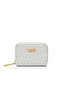 Women's Monogram Belle Small Card Wallet (White)