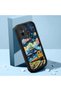 Redmi 12C Compatible Black Silicone Case Starry Night Train and Castle Pattern Camera Protected Shock Absorbing - 2
