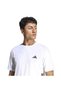 Men's Workout Essentials 3-Stripe White T-Shirt Kd0699 - 5