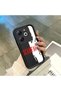 Infinix Smart 8/8 Pro Compatible Black Silicone Case Scarface Film Themed Black‑White Design Camera Protection Shock Absorbing