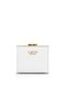 Women's Frame25 Small Bifold Wallet (White)