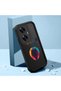 Realme C55 Compatible Black Silicone Case Hipster Colorful Deer Pattern Camera Protected Shock Absorbing - 2