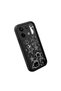 Poco X6 Compatible Black Silicone Case with Star and Cute Character Pattern, Camera Protection, Shock Absorption - 3