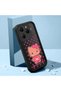 Tecno Spark 20 Pro 4g(Kj6) Compatible Black Silicone Case Pixel Kitty Heart-Dot Pattern Camera Protected Shock Absorbing - 2