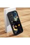 Samsung Galaxy A16 4G/5G Compatible Black Silicone Case Starry Night Black Cat Pattern Camera Protected Shock Absorbing - 2