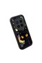 Vivo X300 Pro Compatible Black Silicone Case Starry Night Black Cat Pattern Camera Protected Shock Absorbing - 3