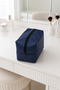 Faux Leather Makeup and Organizer Bag, Multi-Purpose Travel Handbag, Stylish Clutch Makeup Bag - 2