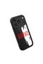 iPhone 17 Pro Compatible Black Silicone Case Scarface Movie Themed Black‑White Design Camera Protection Shock Absorbing - 3