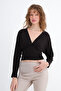 V-Neck Long Sleeve Blouse B1032 - 5