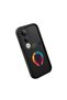 Vivo V50 Lite 4G/5G Compatible Black Silicone Case Hipster Colorful Deer Pattern Camera Protected Shock Absorbing - 3