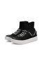 Women's Black Sock Canvas Sneakers