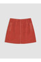 Beli Zippered Corduroy Mini Skirt - 7