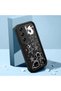 Tecno Camon 40 Pro 5g(Cm7) Compatible Black Silicone Case Star and Cute Character Pattern Camera Protection Shock Absorption - 2