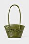 Lorin Bowknot Detailed Soft Leather Look Large Volume Women's Shoulder Bag