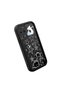 Realme C21Y/C25Y Compatible Black Silicone Case Star and Cute Character Pattern Camera Protected Shock Absorbing - 3