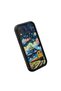 Samsung Galaxy A20/A30 Compatible Black Silicone Case Starry Night Train and Castle Pattern Camera Protected Shock Absorbing - 3