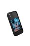Samsung Galaxy S20 Fe 4G/5G Compatible Black Silicone Case Three-Compartment Palm Sunset Landscape Pattern Camera Protection Shock Absorbing - 3
