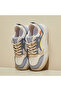 Women's Two-Tone Chunky Lace-Up Sneakers - 2