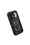 Infinix Note 50 Pro Plus Compatible Black Silicone Case with Star and Cute Character Pattern, Camera Protection, Shock Absorption - 3