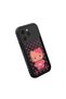 Tecno Spark 40 Compatible Black Silicone Case Pixel Kitty Heart-Dot Pattern Camera Protected Shock Absorbing - 3