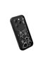 Infinix Hot 40/40 Pro Compatible Black Silicone Case with Star and Cute Character Pattern, Camera Protection, Shock Absorption - 3
