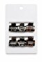 6 Pieces Mini Square Latch Buckles - 3