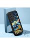 Samsung Galaxy A16 4G/5G Compatible Black Silicone Case Starry Night Train and Castle Pattern Camera Protected Shock Absorbing - 2