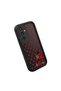Samsung Galaxy S23 Fe Compatible Black Silicone Case with Red Dot Ladybug-Star Pattern Camera Protection Shock Absorbing - 3