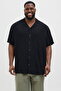 Plus Size Short Sleeve Shirt - Jeff