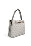 A.Gri - Gray Monogram Women's Handbag Sp1293 - 2
