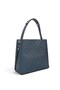 Navy Blue - Navy Blue Logo Women's Handbag Sp1293 - 3